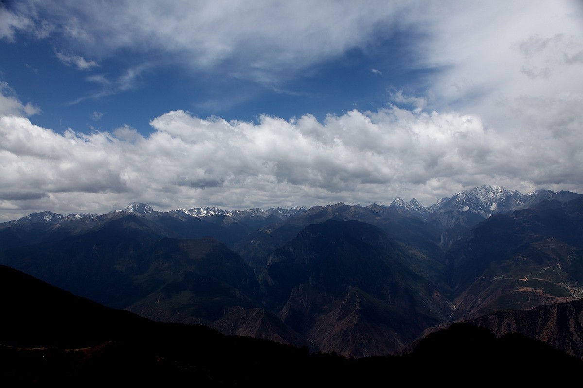 海拔4400玛娜茶金风景