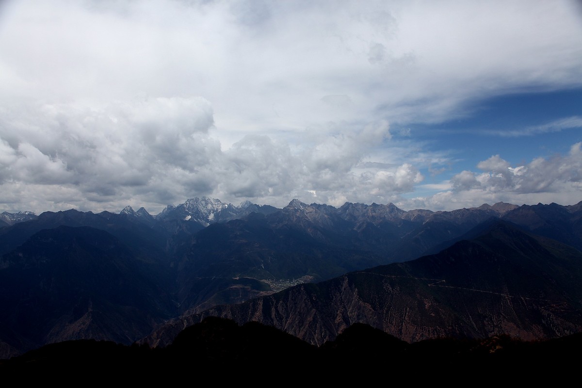 海拔4400玛娜茶金风景