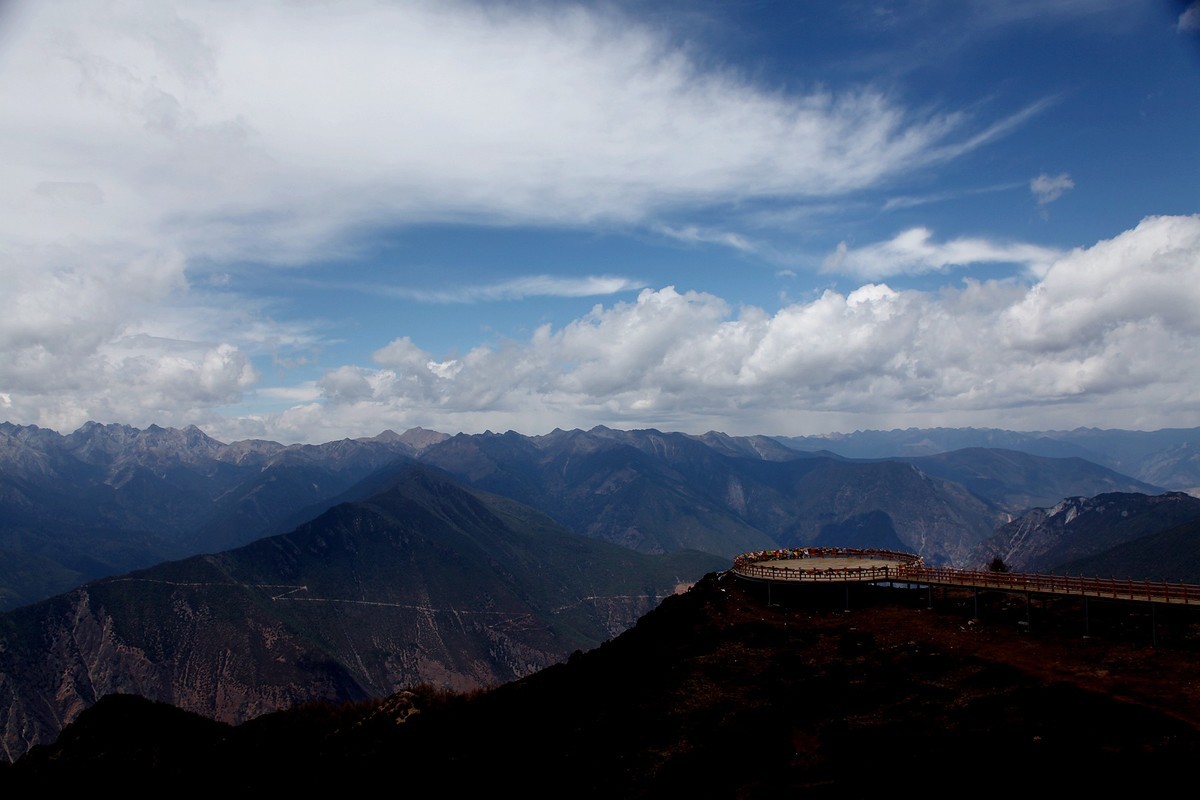 海拔4400玛娜茶金风景