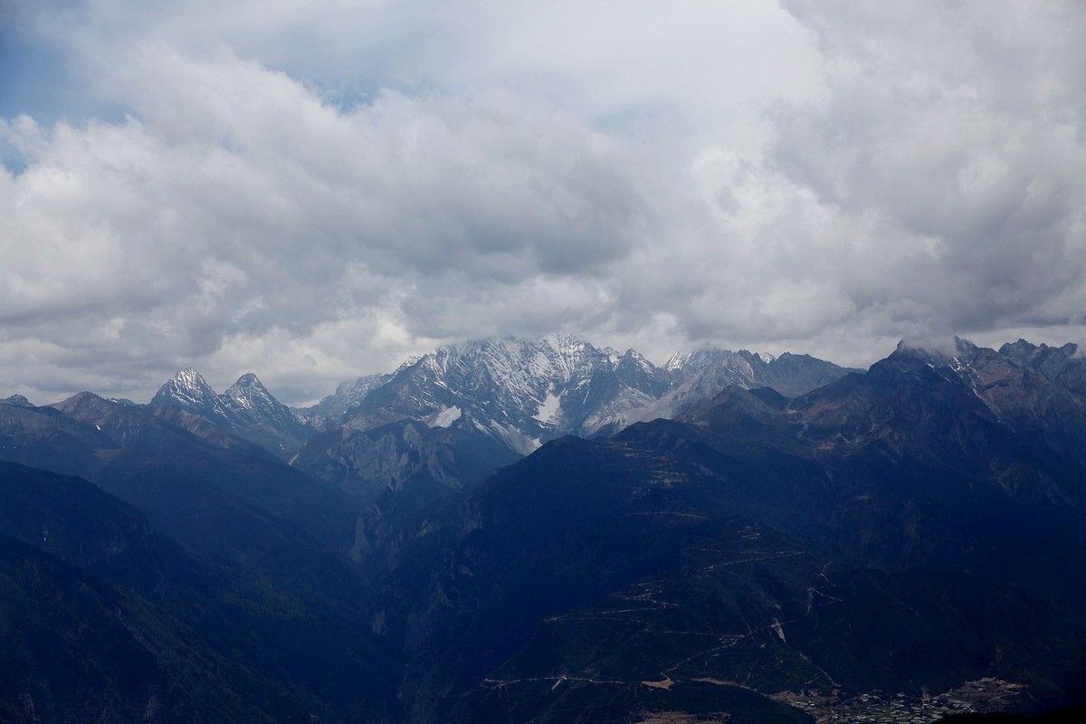 海拔4400玛娜茶金风景