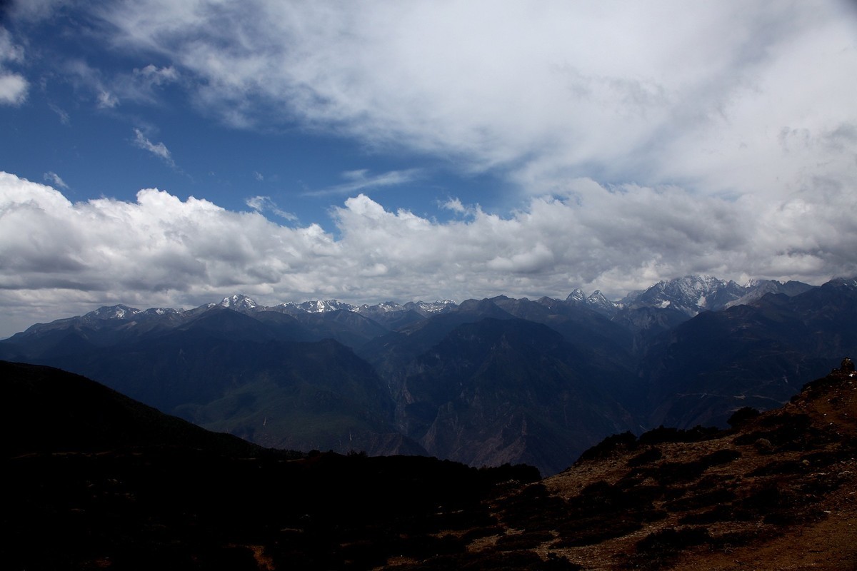 海拔4400玛娜茶金风景