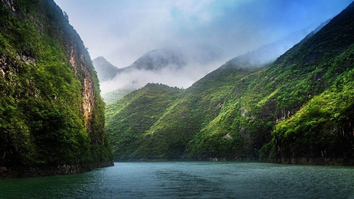 游轮长江之旅游巫山xiao三峡小船4