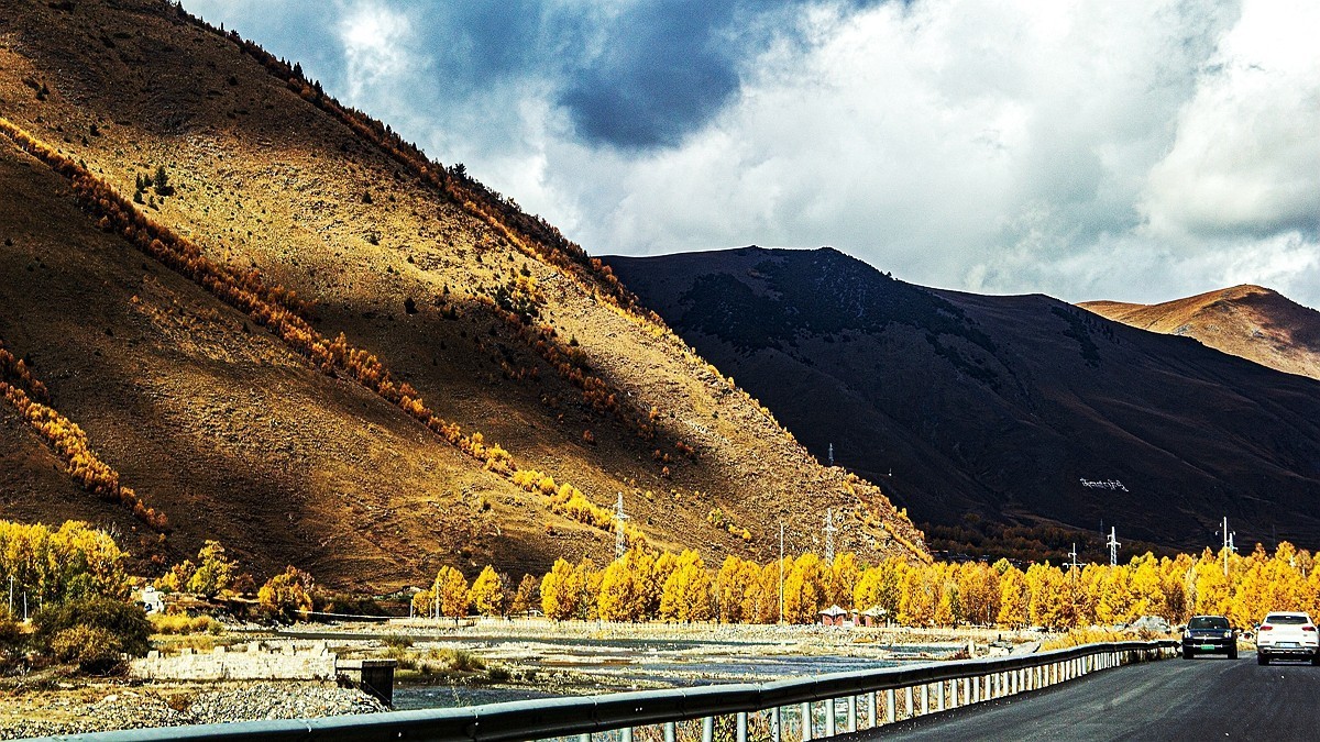 秋行川西高原--新都桥路拍【2】