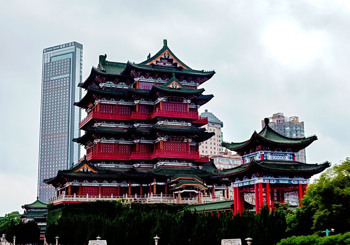 观赏江西风格建筑