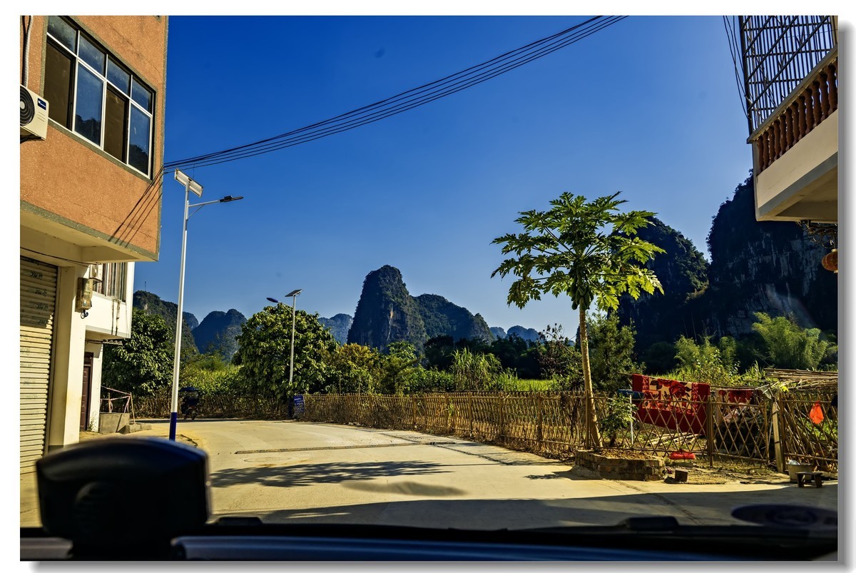 旅途中一一广西明仕田园风光