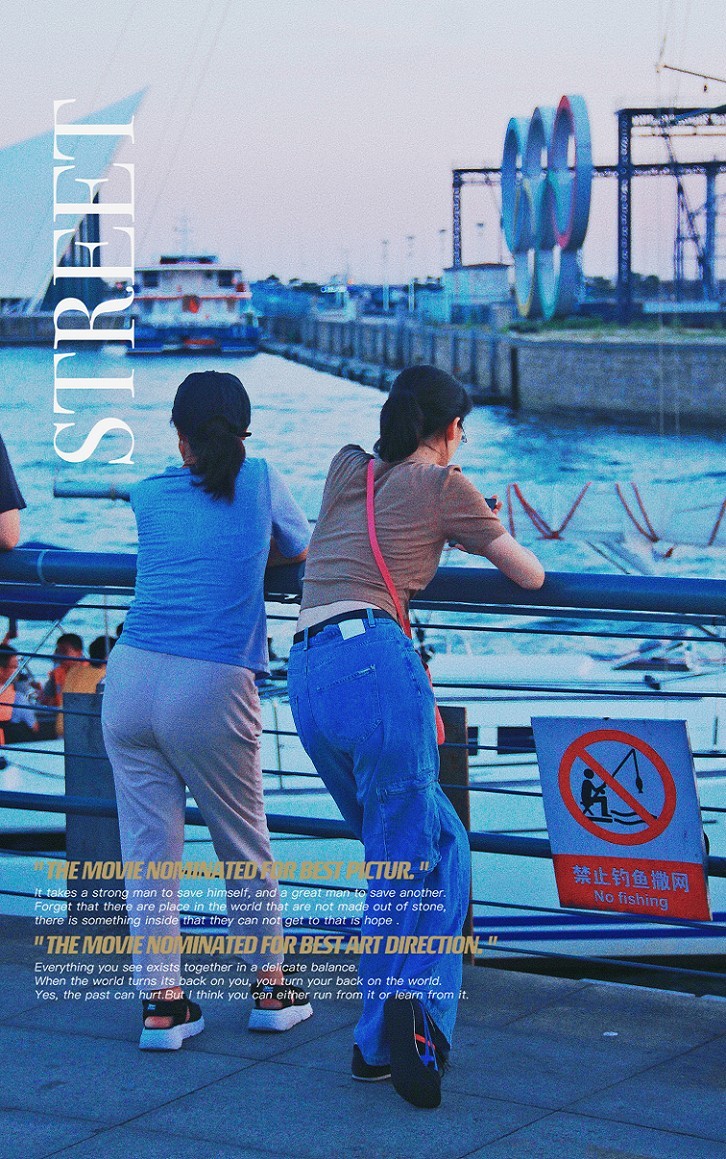 随拍扫街《海景和妹子还有潜水艇》