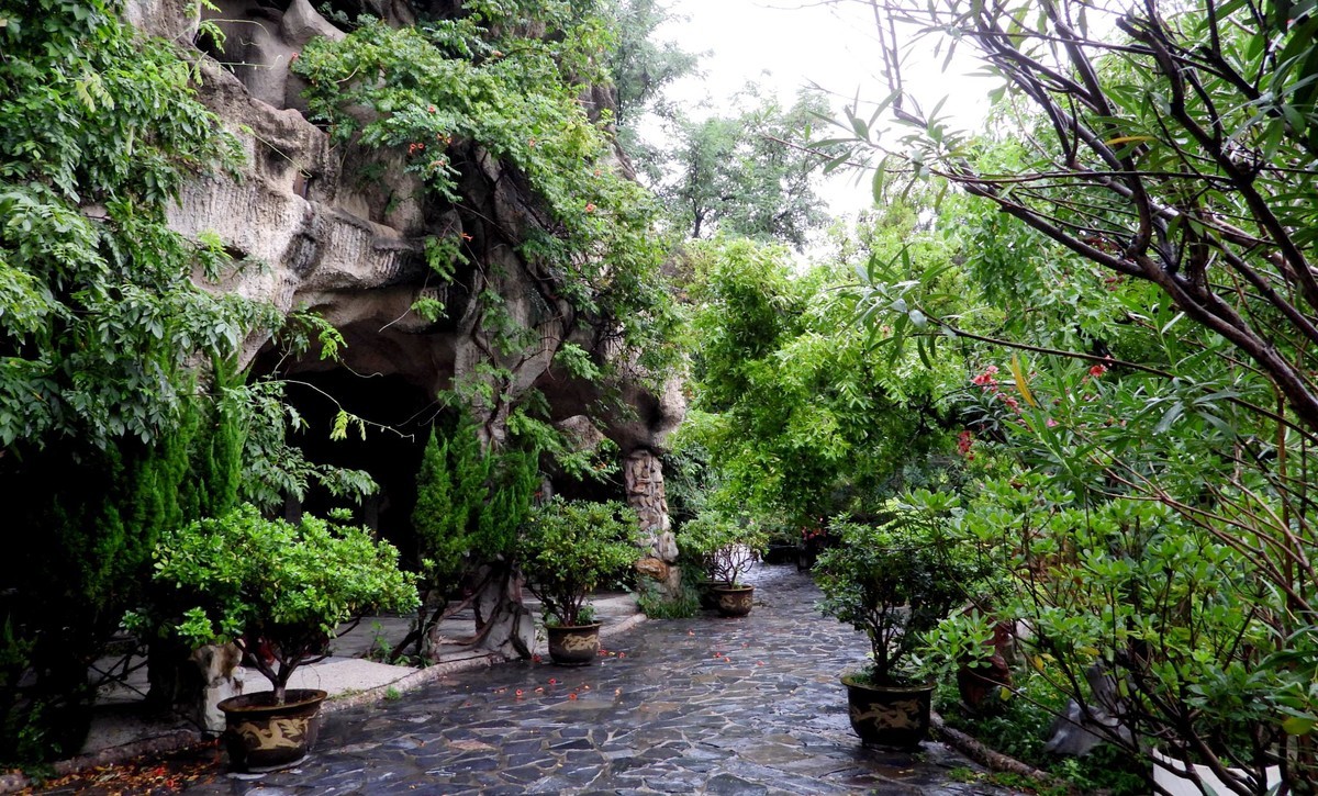 初试  P1000：雨天 石头城 ：{手持}