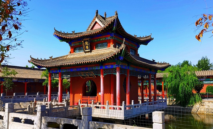 《不老松：纪实摄影》【大好河山系列报導】邯郸游摄：廣府古城内【甘露寺！】(4)