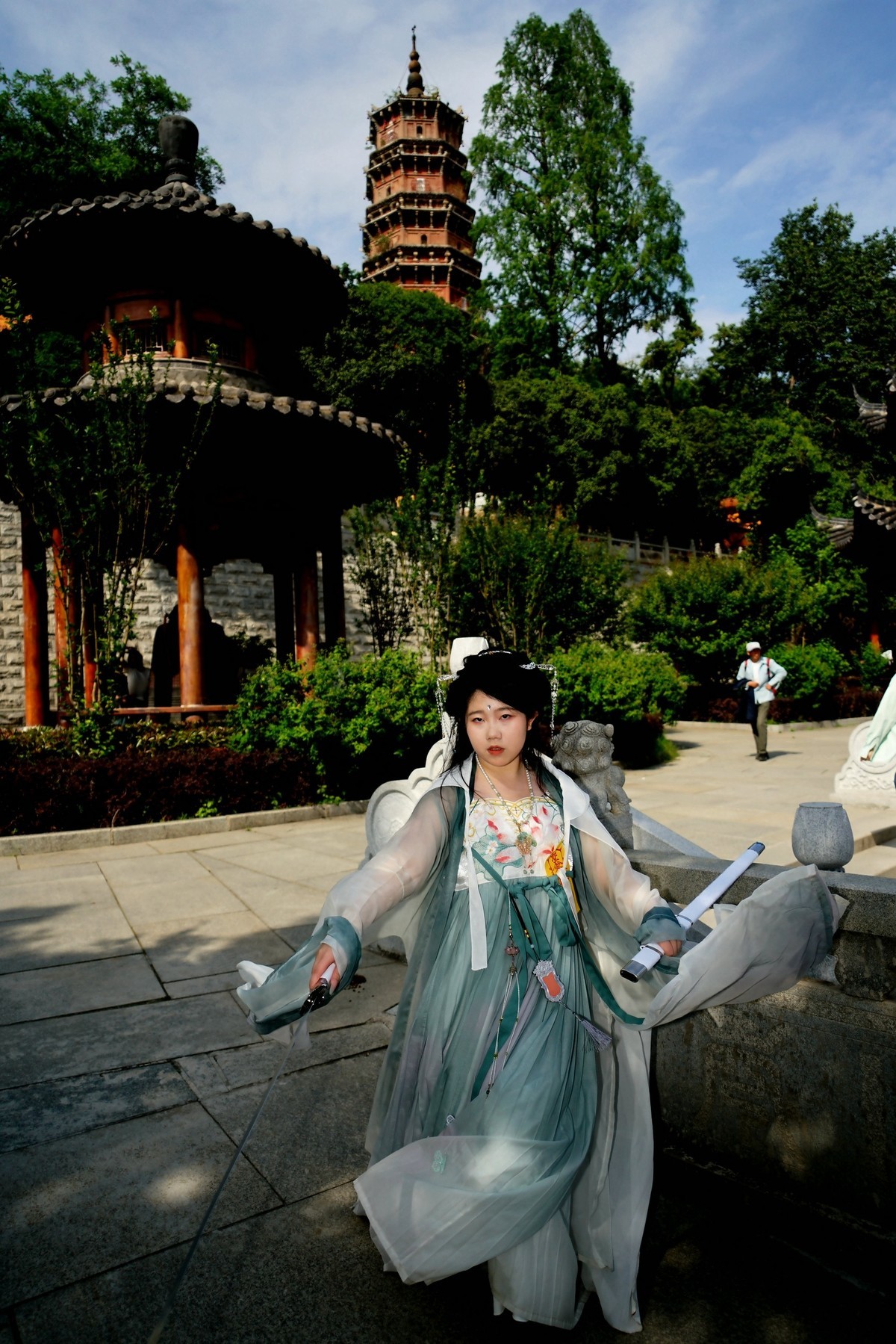 宝通寺---箭花侠女！