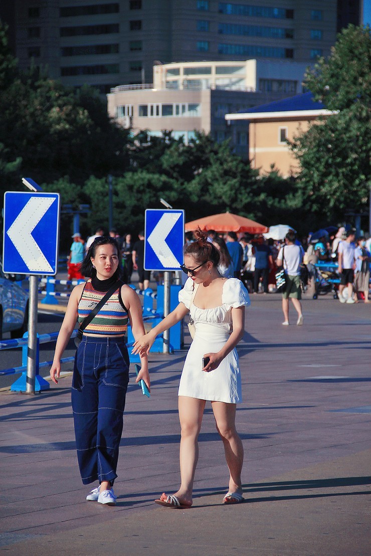 随拍扫街《海景和妹子还有潜水艇》