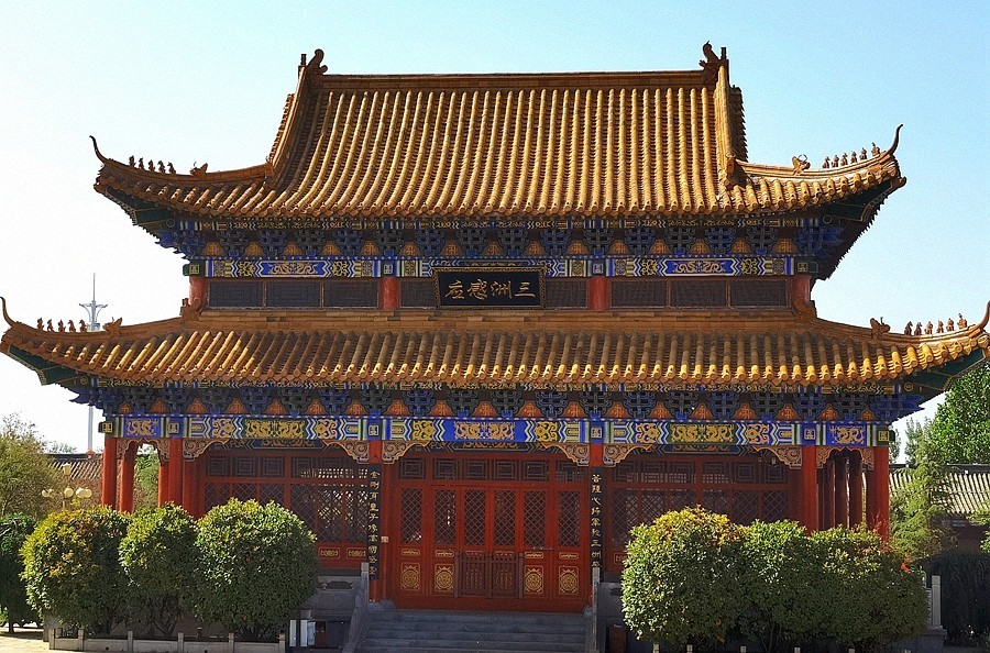 《不老松：纪实摄影》【大好河山系列报導】邯郸游摄：廣府古城内【甘露寺！】(4)