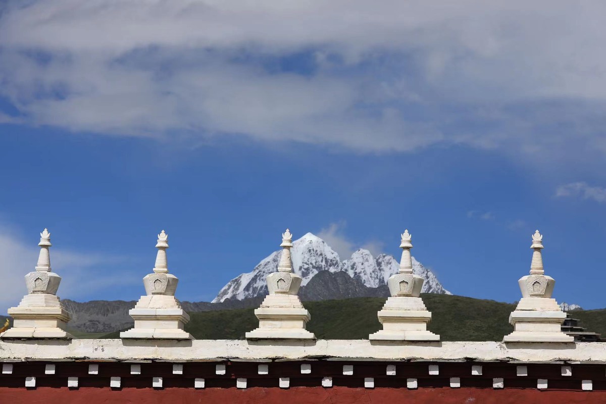 想你的风吹到了川西