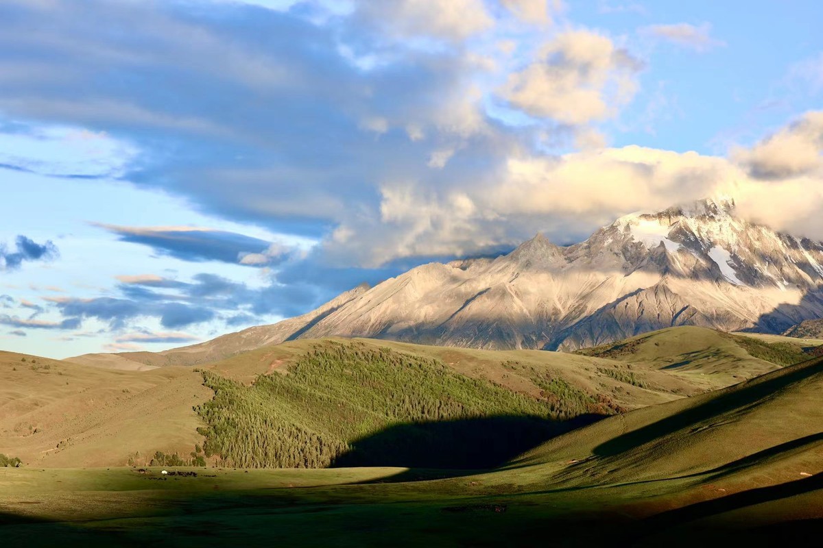 想你的风吹到了川西