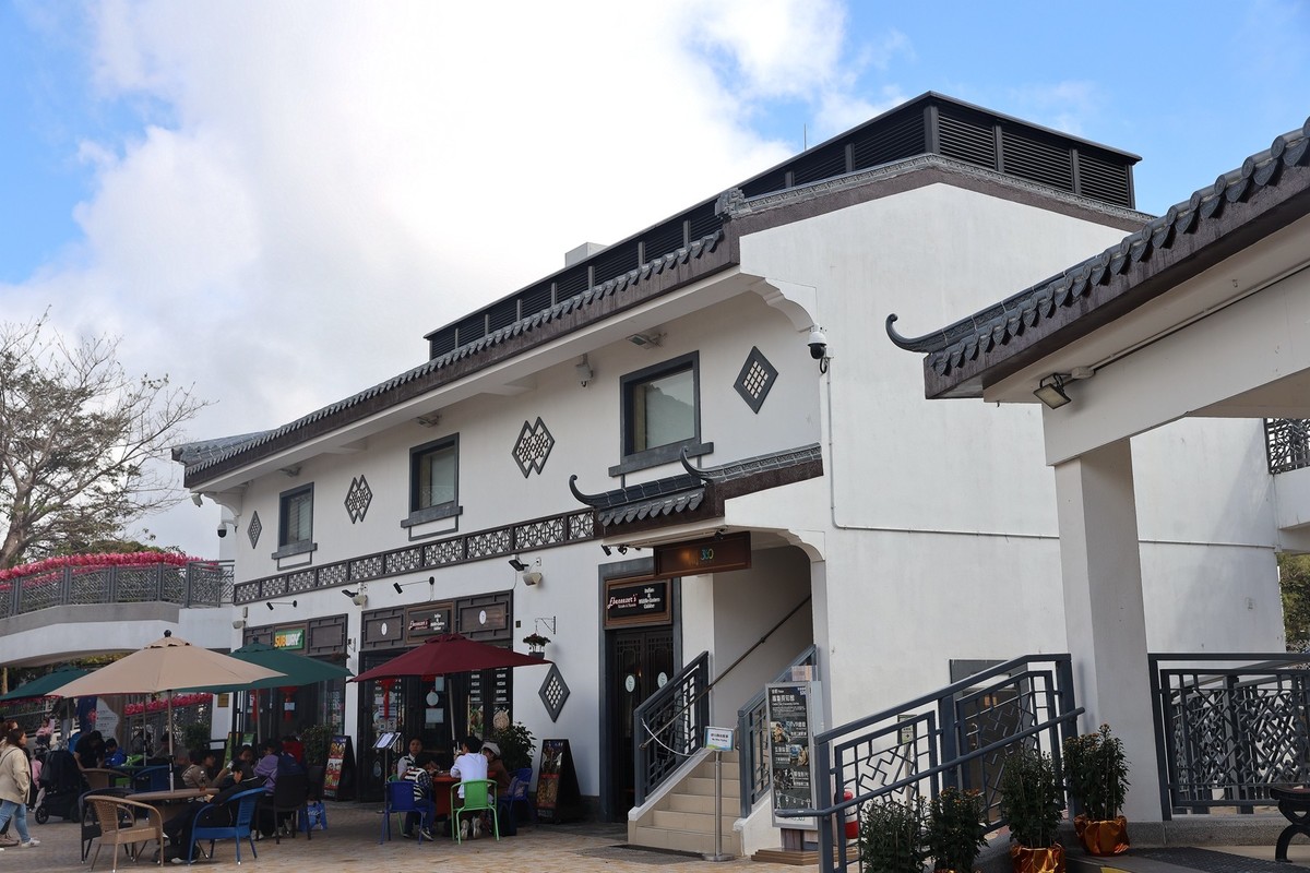 香港太平山--昂坪集市