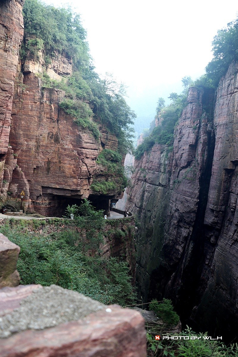 游郭亮村，走绝壁长廊