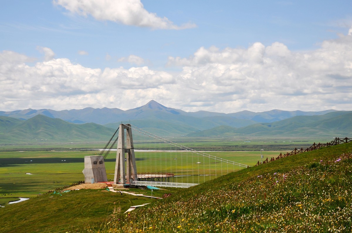 甘南玛曲县——阿万仓湿地公园