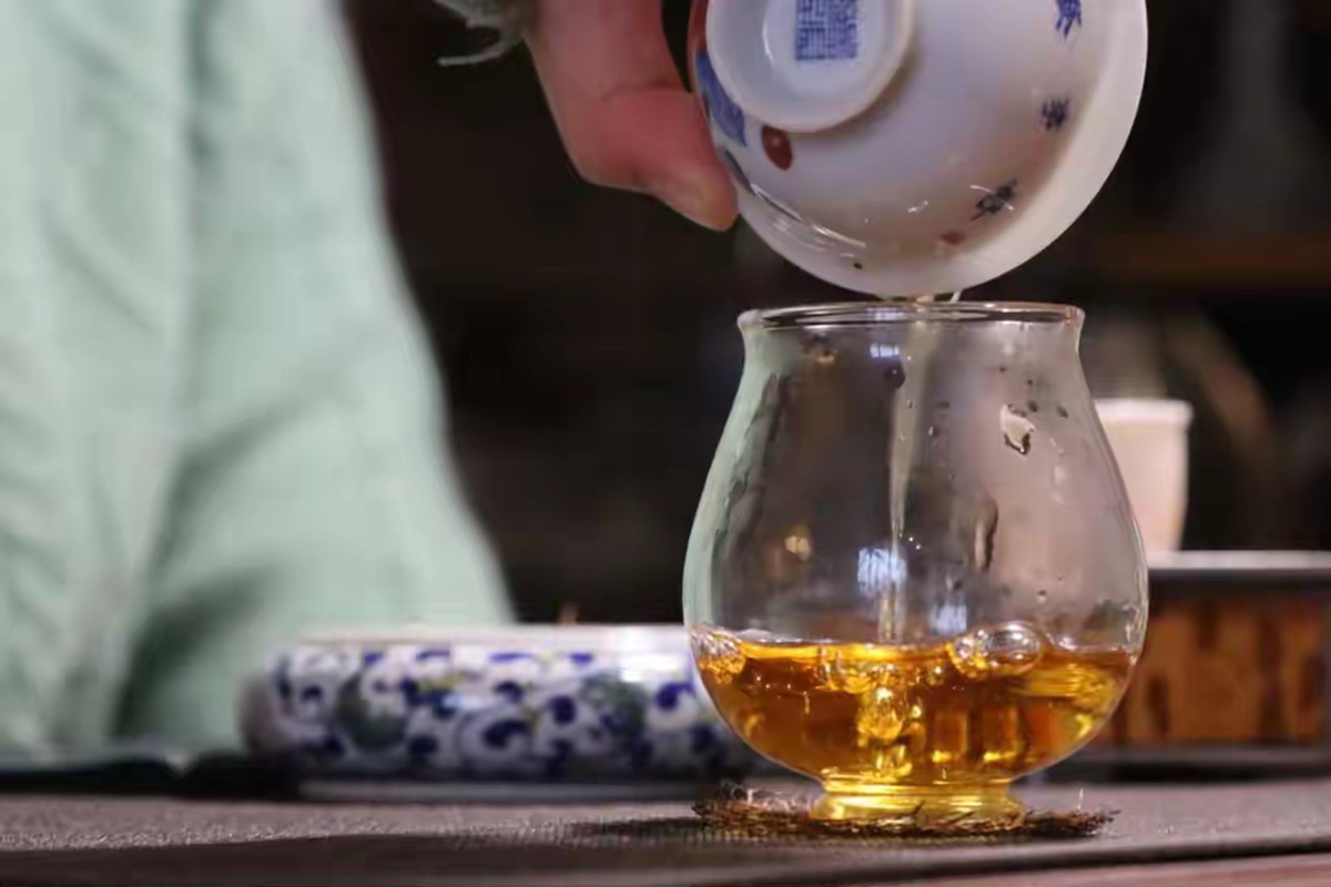 朋友请喝一杯茶