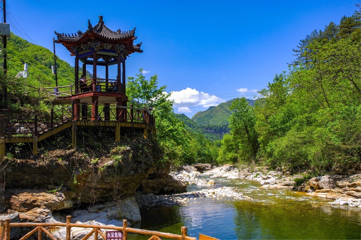 秦岭腹地--黄栢源风景区【8】续完