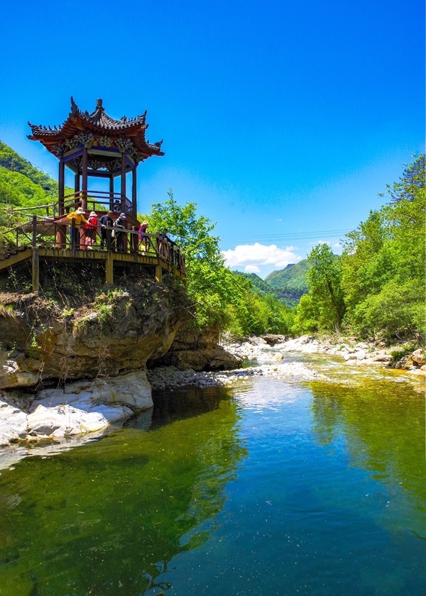 秦岭腹地--黄栢源风景区【8】续完