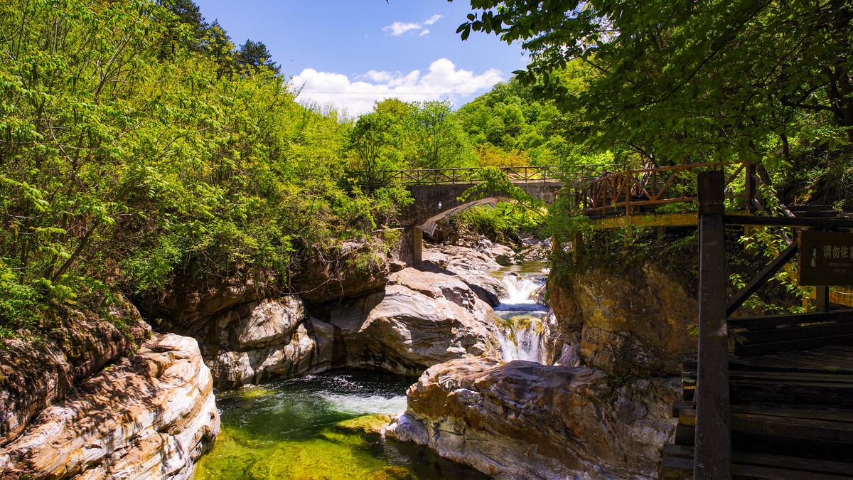 秦岭腹地--黄栢源风景区【8】续完