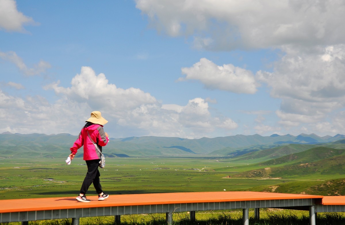 甘南玛曲县——阿万仓湿地公园