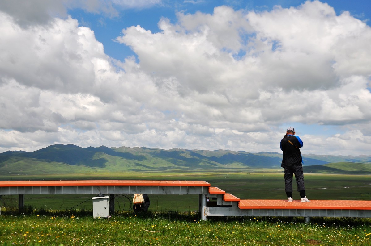 甘南玛曲县——阿万仓湿地公园