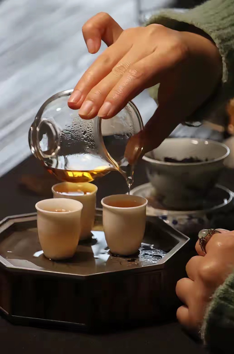 朋友请喝一杯茶