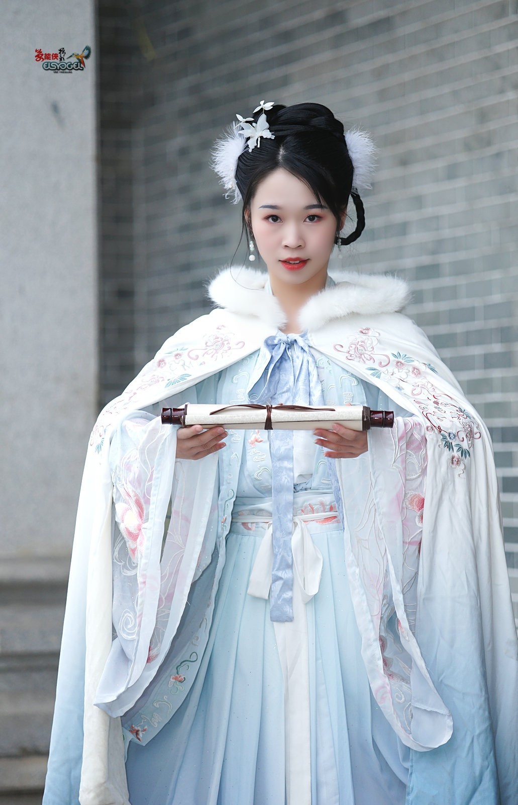 【冬季汉服少女】--- 大华