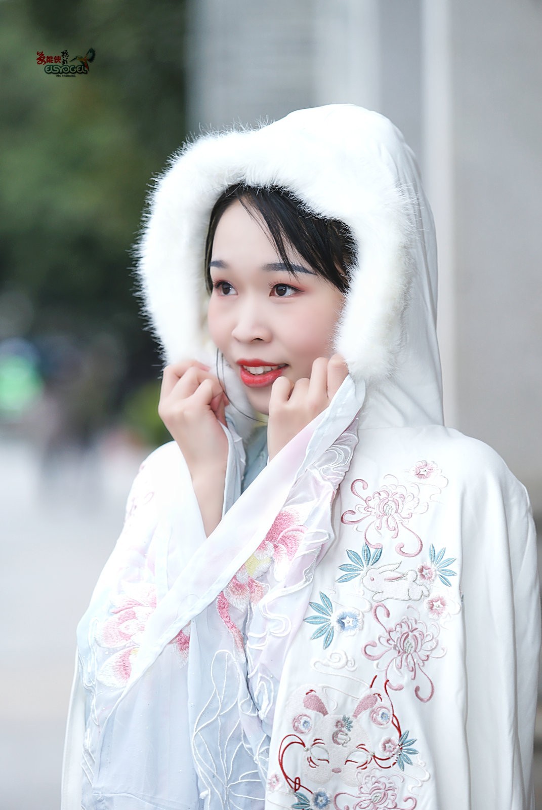 【冬季汉服少女】--- 大华