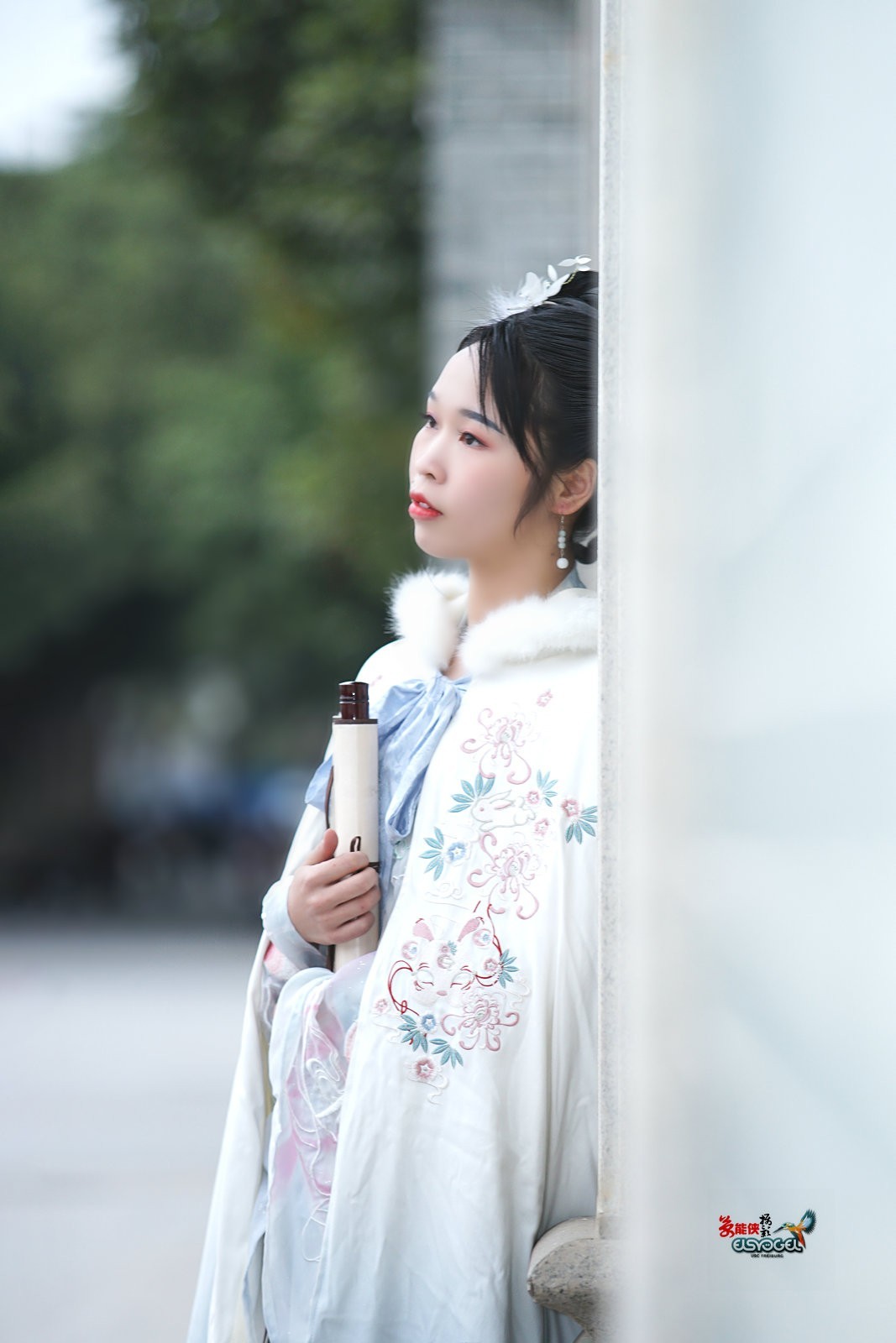 【冬季汉服少女】--- 大华