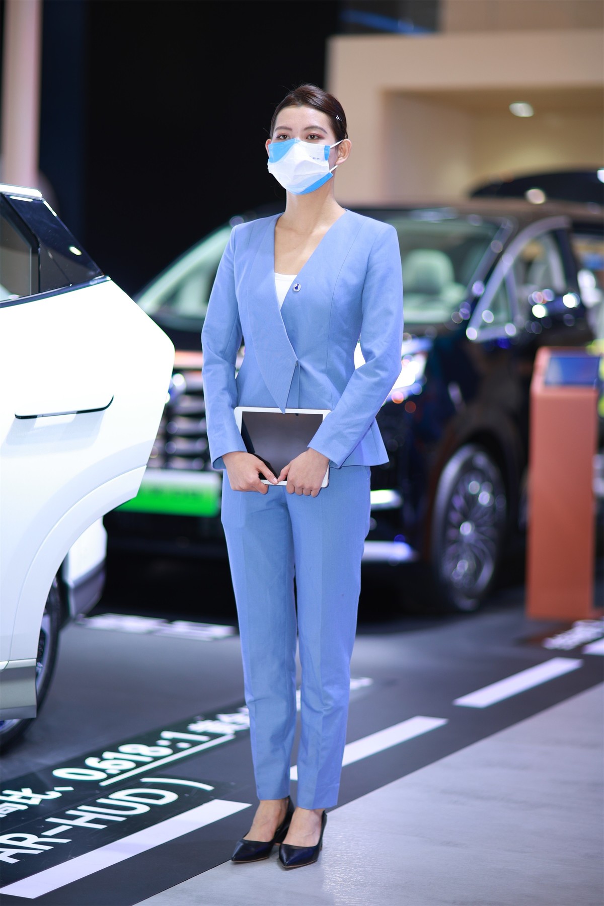 佳能R6-2拍车展模特