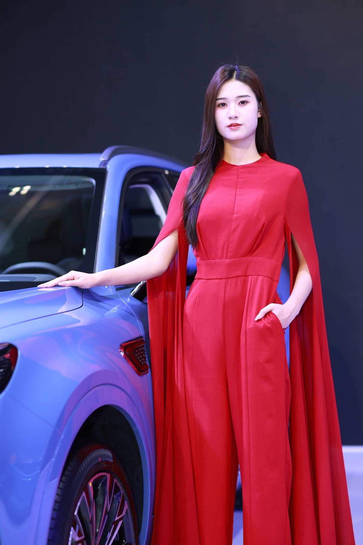 佳能R6-2拍车展模特