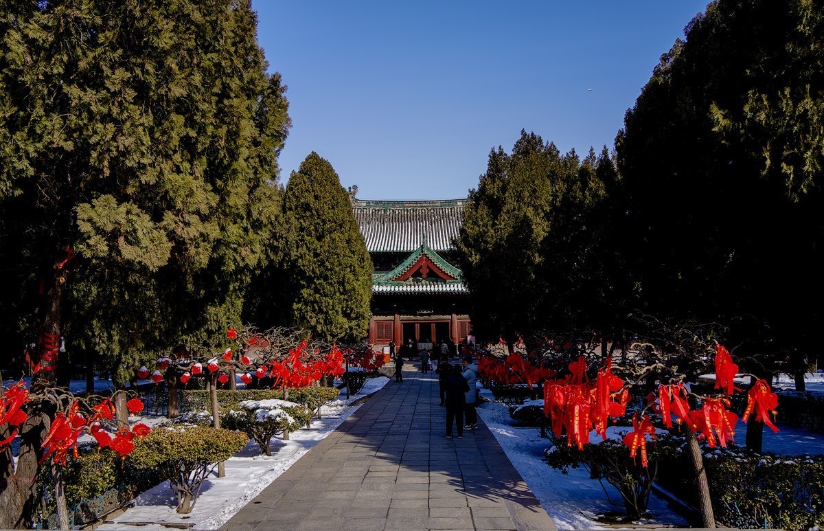 大美河北（46）----隆兴寺赏雪（1）