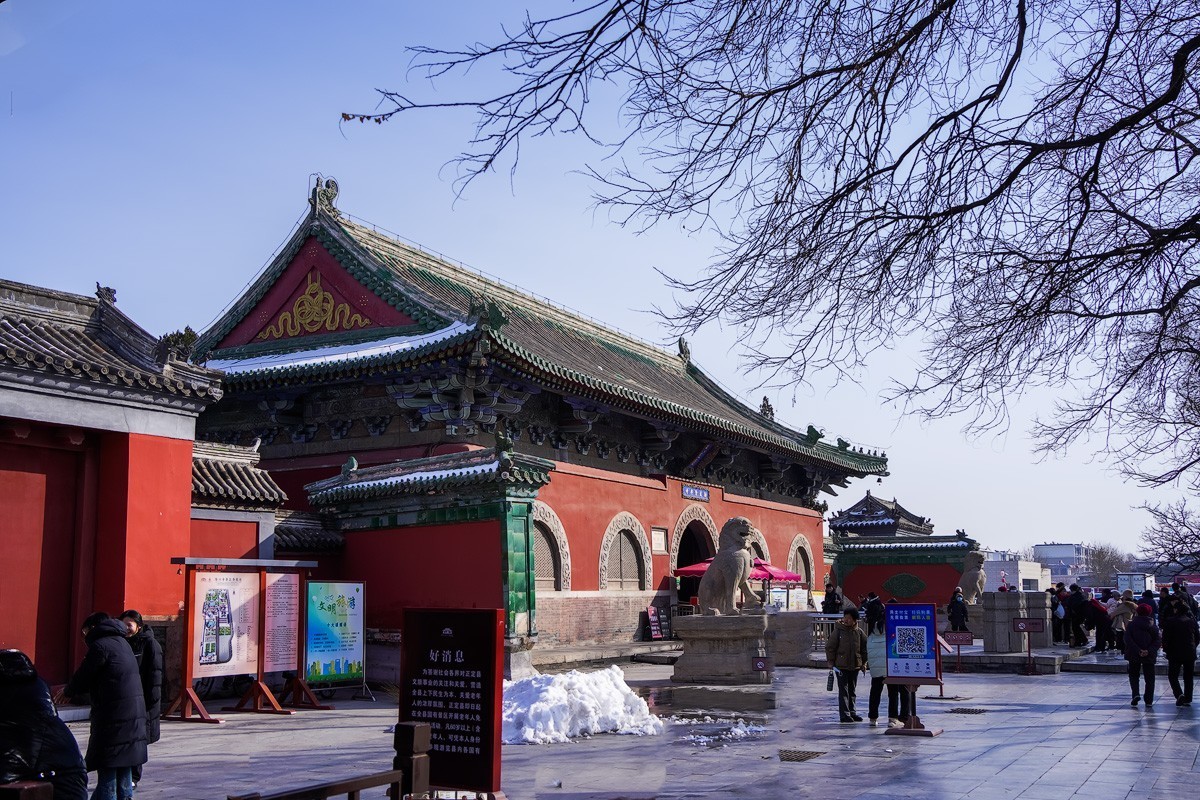 大美河北（46）----隆兴寺赏雪（1）