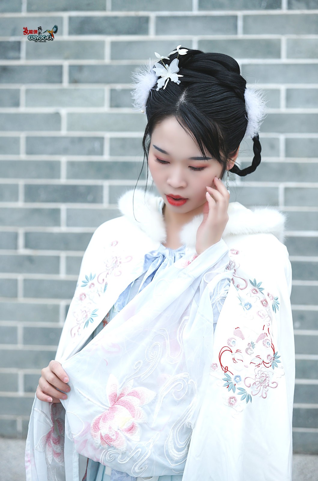 【冬季汉服少女】--- 大华