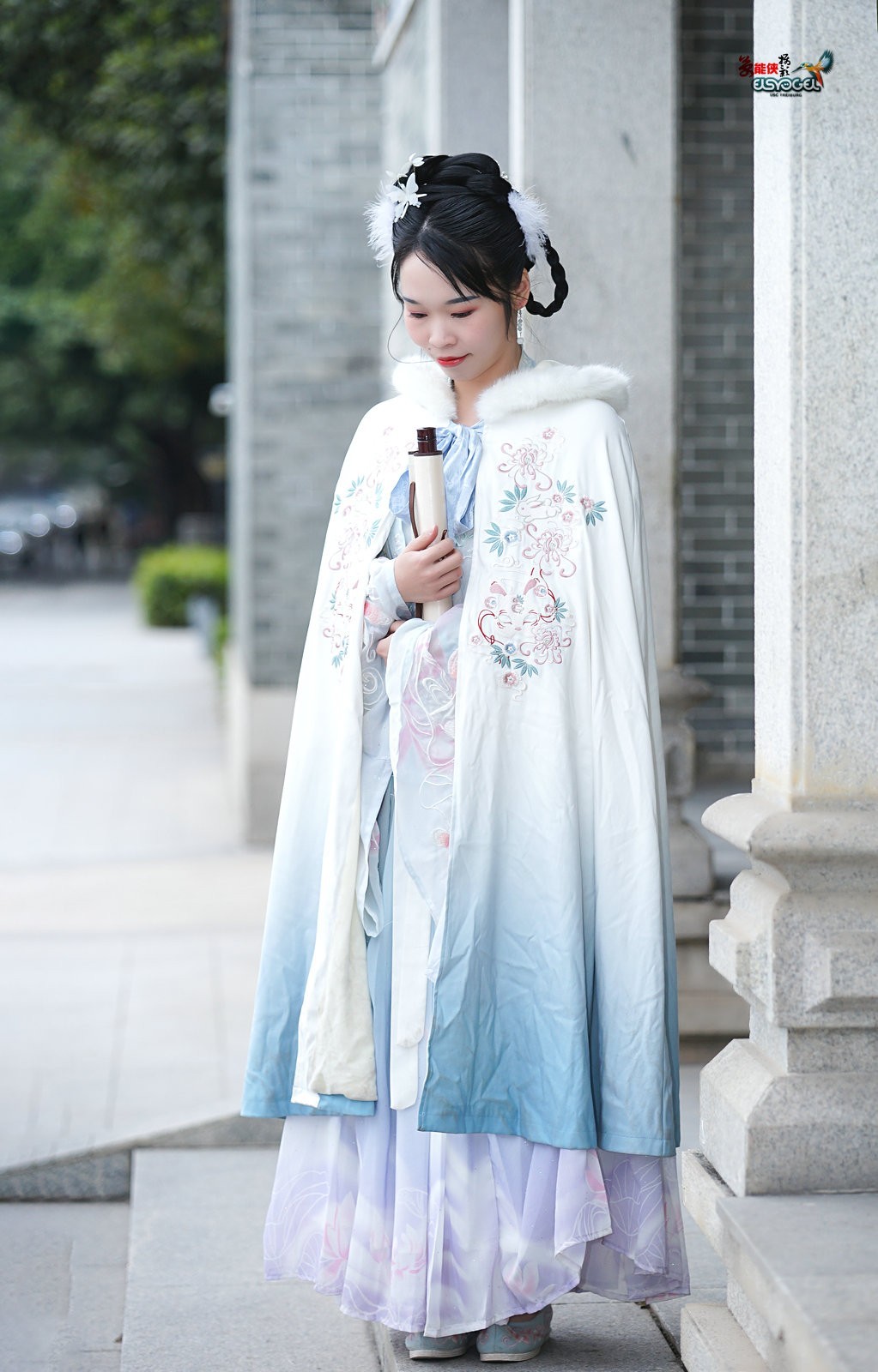 【冬季汉服少女】--- 大华