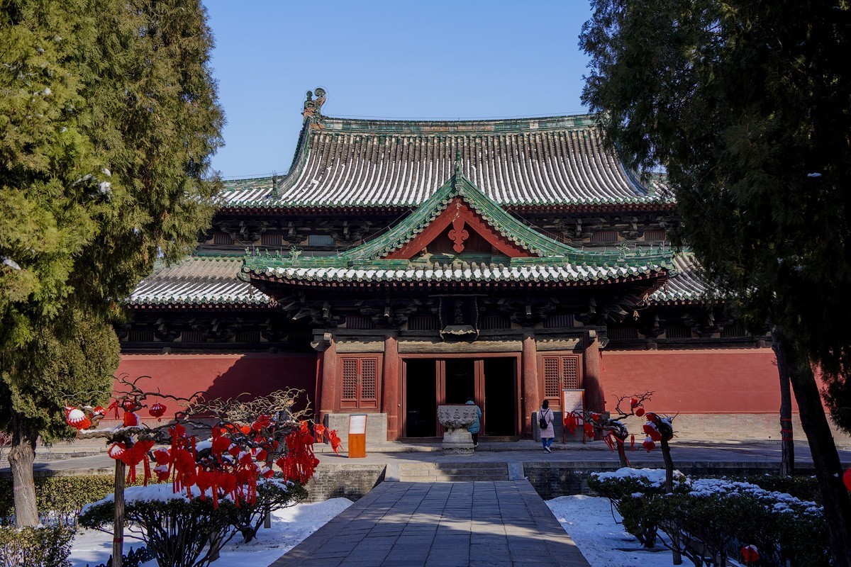 大美河北（46）----隆兴寺赏雪（1）