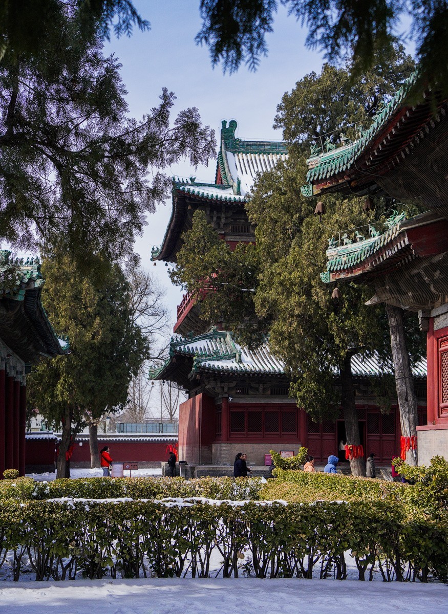 大美河北（46）----隆兴寺赏雪（1）