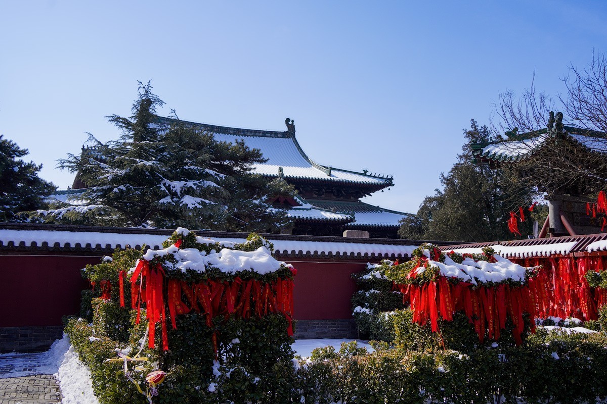 大美河北（46）----隆兴寺赏雪（1）