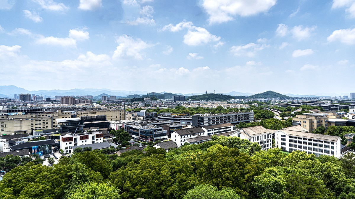 绍兴古城随拍--应天塔俯瞰绍兴城