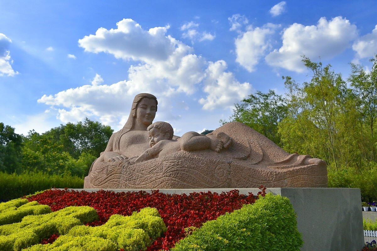 兰州河岸风光