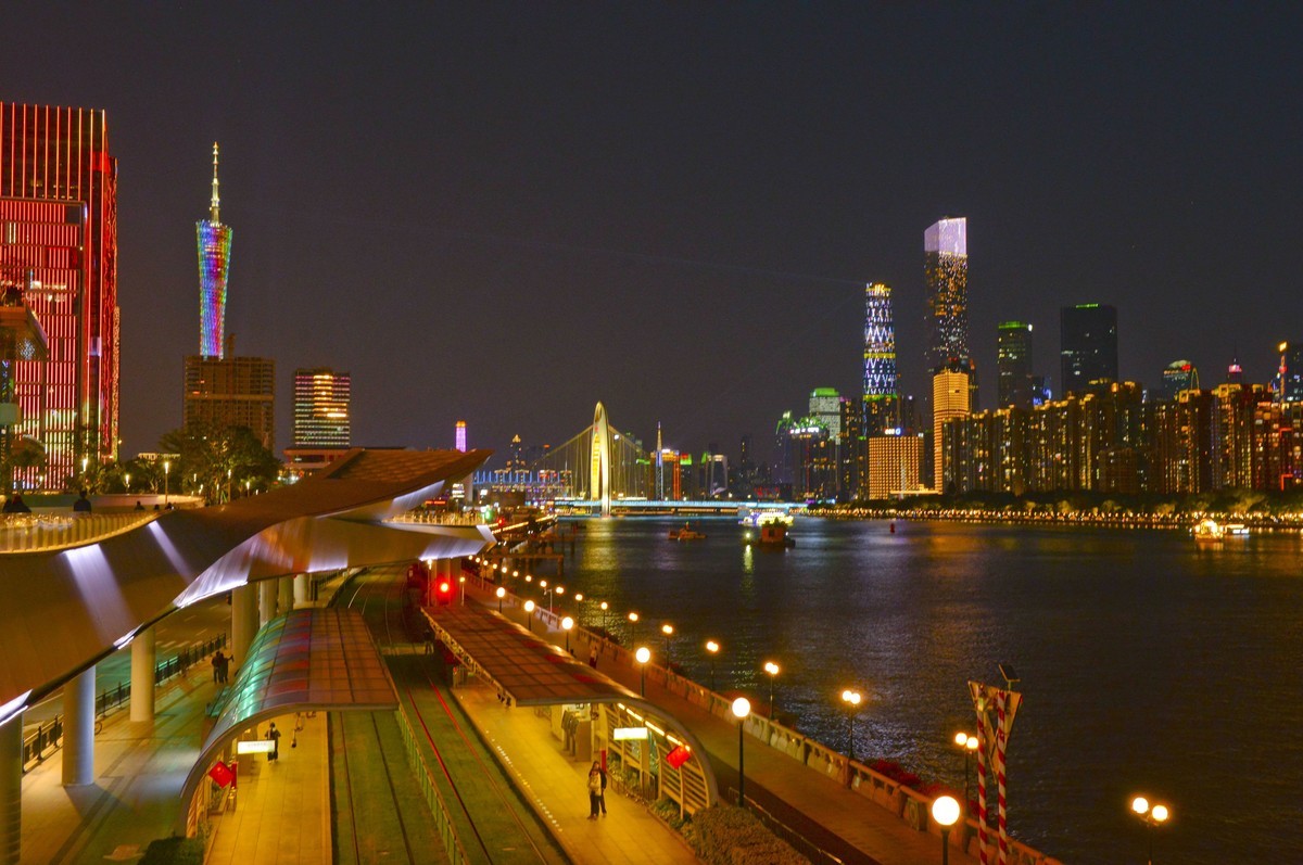 沿江夜景-中关村在线摄影论坛
