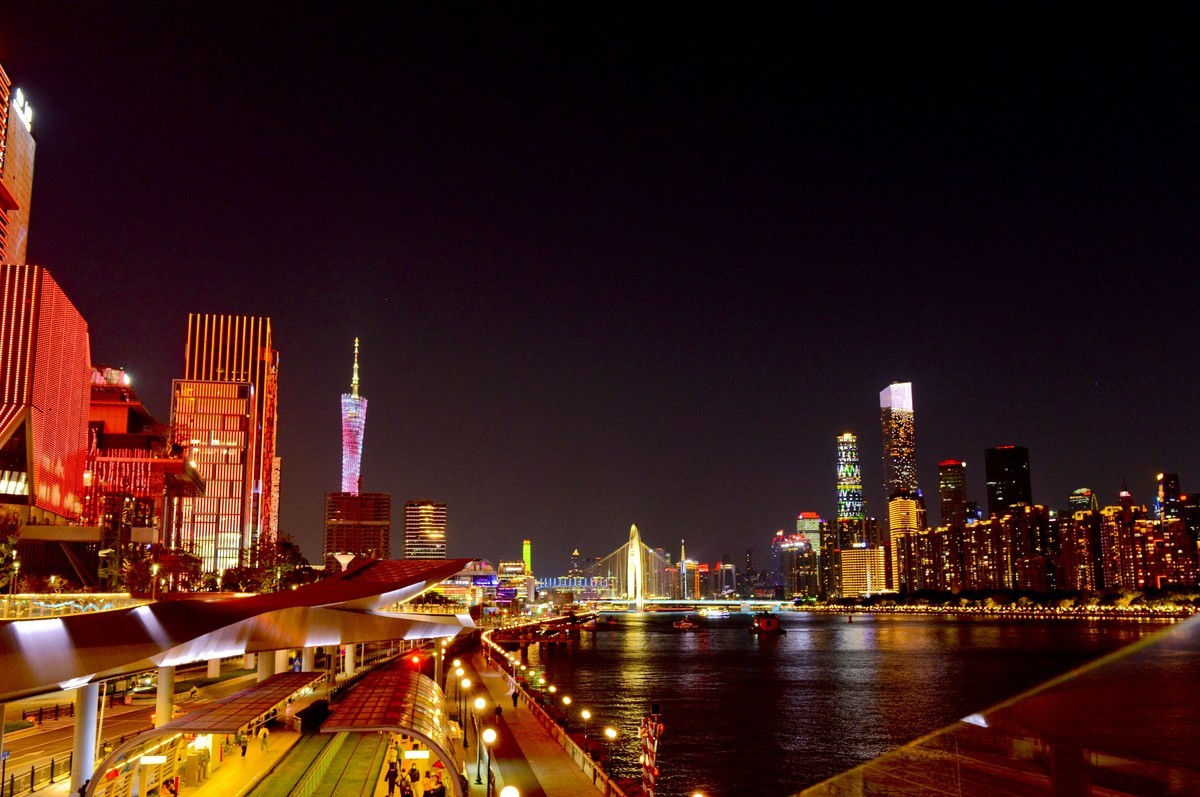 沿江夜景-中关村在线摄影论坛