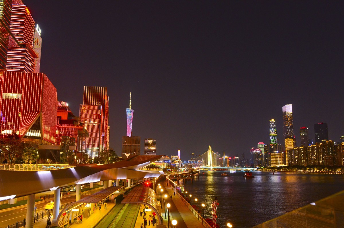 沿江夜景-中关村在线摄影论坛