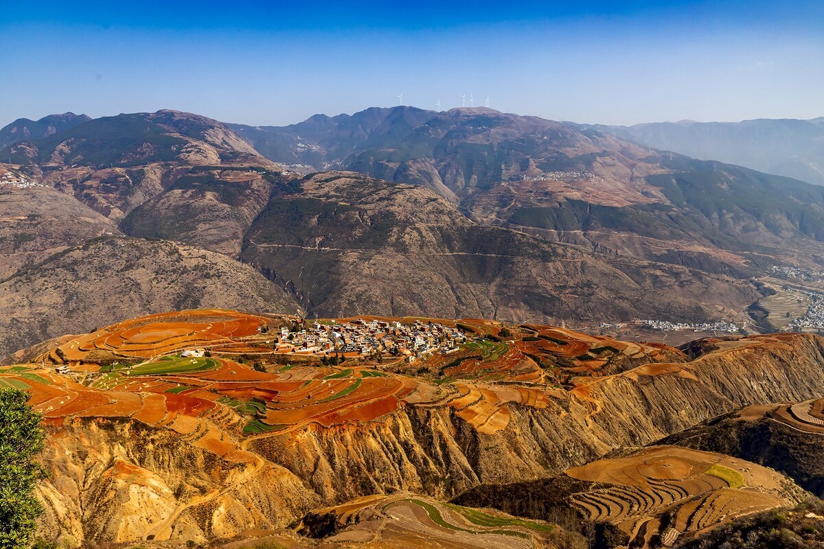 旅游记录 :云南 · 昆明 · 东川红土地之落霞沟景区-中关村在线摄影论坛