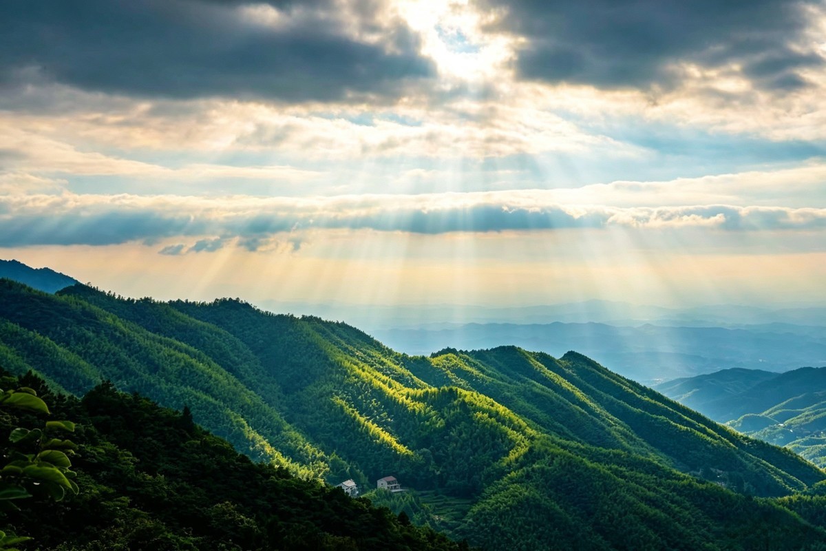 暮景双帧,后记西山落日。-中关村在线摄影论坛