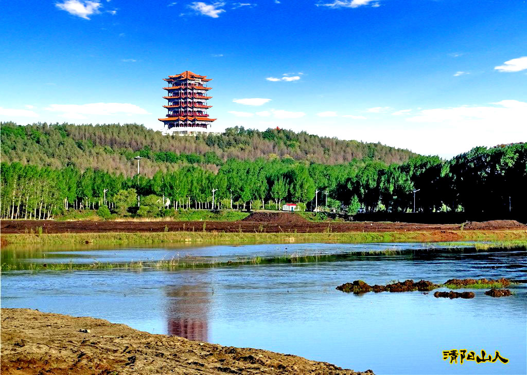 宝清县风景(挠力河)清阳山人