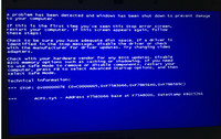 求大神帮忙 急急急！！！ 神舟笔记本安装XP不了，蓝屏，怎么办。