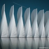 #版主坐堂#意大利数字艺术家 Michele Durazzi 的极简主义几何空间设计美学作品