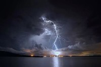 7月的风8月的雨,如何拍摄一闪而过的炫丽闪电?